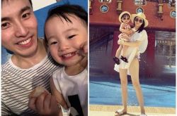 阿纬刘峻纬1岁萌女花童初体验 全场职业笑容