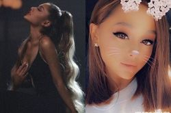 爱莉安娜剪及肩短发 一刀削掉10年招牌