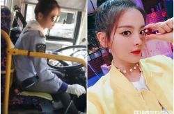 公车女司机撞脸杨超越 美到男乘客暴动只为等她