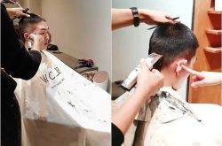 SHINee温流入伍了 剃光头影片曝光