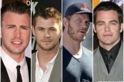 克里斯4帅齐聚祝贺粉丝圣诞快乐