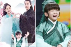 童星张艺瀚又长大啦 超萌2亲妹曝光