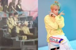 金唱片奖颁奖NU'EST W没椅子坐罚站