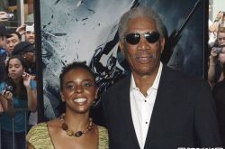 摩根费里曼继孙女被刺25刀丧命 凶残男友入狱20年