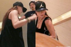 张柏芝第三胎怀孕照曝光 罩杯激增事业线超抢镜