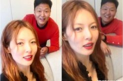 PSY爆瘦脸比泫雅小 粉丝认不出