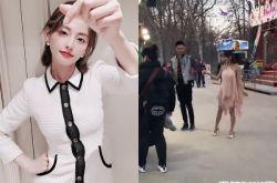 张嘉倪现场未P照片曝光 好黑哟