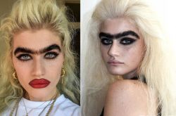 22岁超辣女模Sophia Hadjipanteli一字眉走红