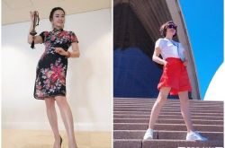 刘晓庆63岁秀美腿线条 穿小短裤现身吓倒一片