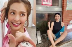 叶星辰晒健身照 倒三角超MAN背肌藏不住