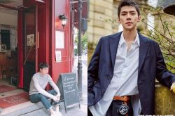 EXO成员世勋参加2019F/W首尔时装周