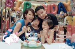 蔡少芬和张晋为小女儿庆生 晒庆生全家福美呆了 