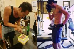 庄凯勋抛家弃子待新加坡 庄凯勋微博秀肌肉