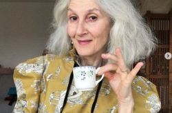 法国奶奶Sylviane53岁当模特儿