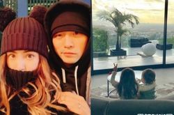 周杰伦儿子Romeo看球赛 果然从娃娃抓起