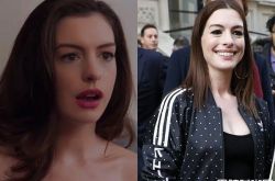 安妮海瑟薇近照曝光 全脸细纹女神崩坏了