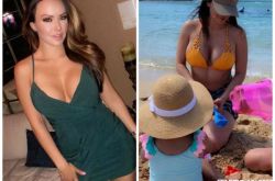 瑜伽老师Alice Vasquez 太火辣带3孙出游