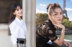 Angelababy爆秃头危机 超高发际线看傻了