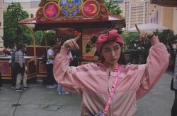 方志友上衣GIF 超狂瘦身成果上衣空了