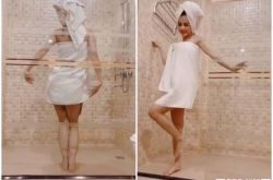 性感女星Kratae R Siam浴室辣舞曝光