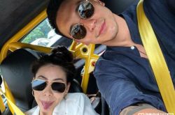 蔡诗芸爆怀孕老公护妻 宽松衣藏不住微凸肚