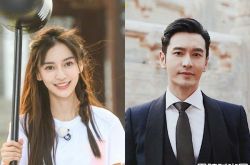 迪士尼与美女擦肩 Angelababy带小海绵少了黄晓明