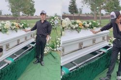 金Samuel父亲凶手曝光 送爸爸最后一程哭了