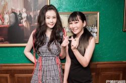 萧淑慎复出和老公干大事 撞脸萧蔷也很美