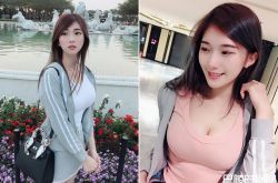 台湾网红谢薇安无圣光 巨乳辣妈被看光