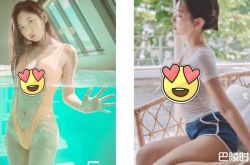 申才恩中洞泳装超火辣 真理裤一穿秒变邻家女孩