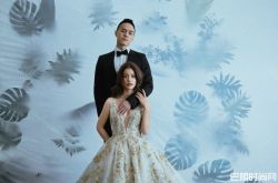 林珈安婚后3个月铲肉5公斤 唯美婚纱照老公曝光