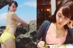 搣时潘Miss Pun走红 背后式照秀身材