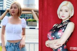 泰国网红FahFah撞脸DJ Soda 泳池边撑爆辣妹