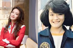 舒淇求学旧照曝光 从小被妈妈嫌丑