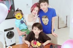 张柏芝小儿子神秘正脸首曝光 大眼高鼻激似妈妈