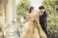 惠林与未婚夫婚纱照曝光 手写信感谢粉丝