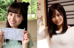 奏音花音撞脸桥本环奈 水手服上阵100%复制