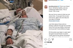 安妮斯顿晒病床照 好友确诊新冠难看