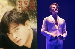 郭富城55岁庆生  现场老婆女儿献吻