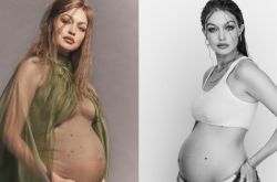 吉吉哈迪德当妈两个月首晒女儿照