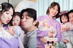 王祖蓝李亚男二女出生 大鼻似爸爸会丑吗 