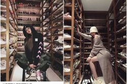 周扬青千万鞋柜曝光 27层摆满梦幻大牌