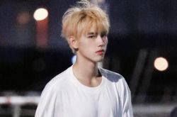 阳娜娜绯闻男友金发造型惊艳粉丝