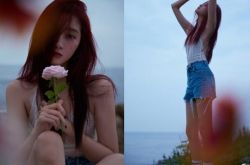 关晓彤晒低V性感照过生 男友鹿晗整点送祝福互动