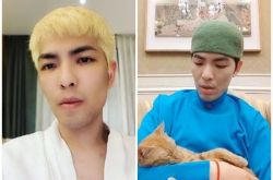 萧敬腾直播难过曝