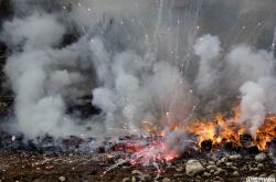 法令禁止燃放烟花爆竹  乱燃烟花爆竹最高罚5万