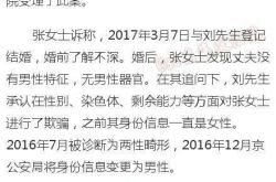 女子婚后发现丈夫竟非男儿身 丈夫的男生殖器去哪了？