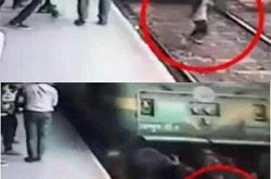 戴耳机穿轨道被撞奇迹生还 网友：不是总有这种好运气