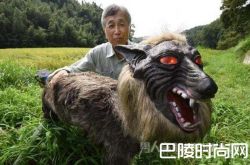 脑洞太大！日本怪兽吓哭网友 简直比真狼还恐怖