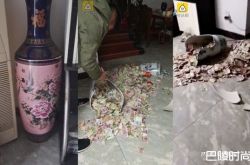 花瓶里十年藏5千私房钱 打破之后欲哭无泪